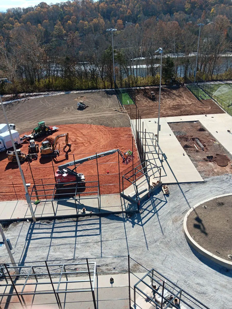 Lakeshore Park backstop