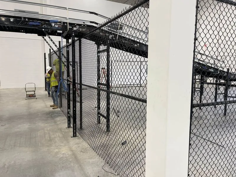 Smith and Wesson industrial fence