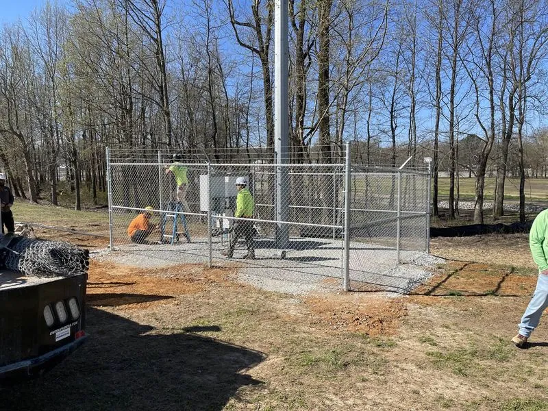TVA security fence