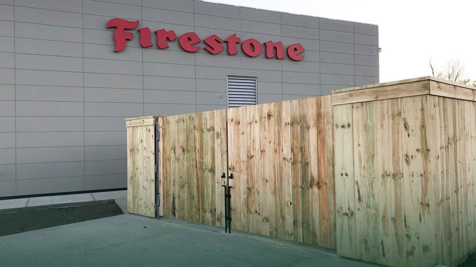 Dumpster enclosure