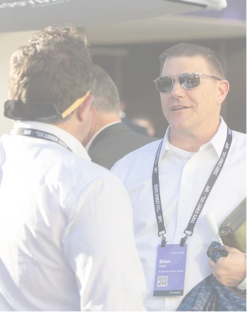 Meet prospects and progress existing client conversations.