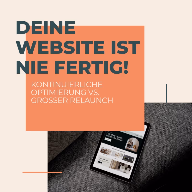 Warum Websites keine Einmalprojekte mehr sein dürfen