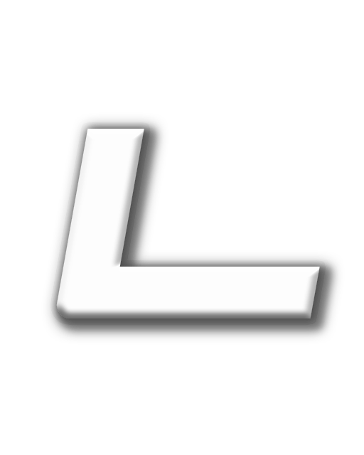 The letter L.