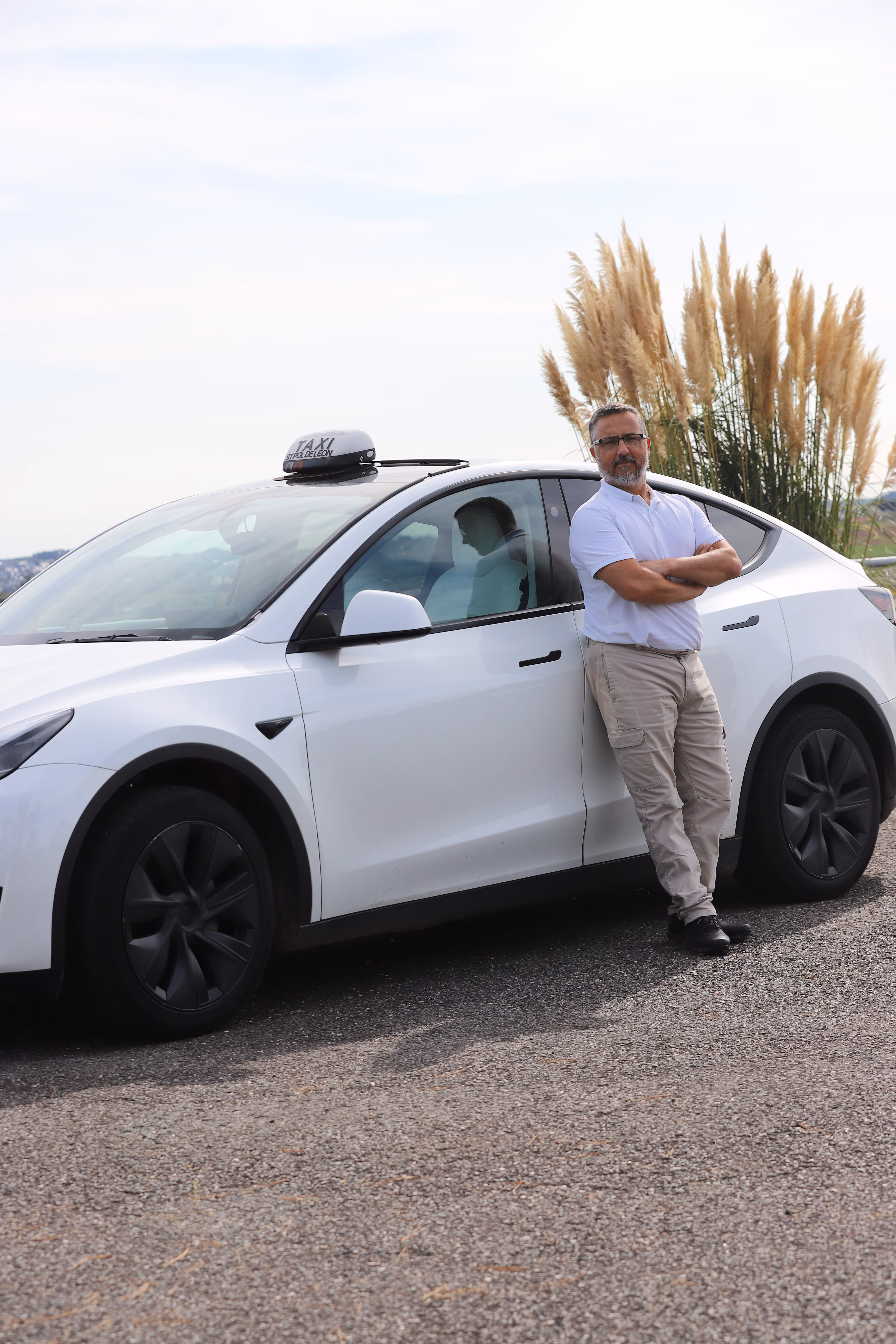 Erwan Le Nan, chauffeur de taxi indépendant