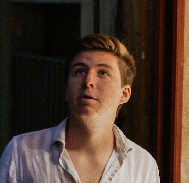 Person looking up