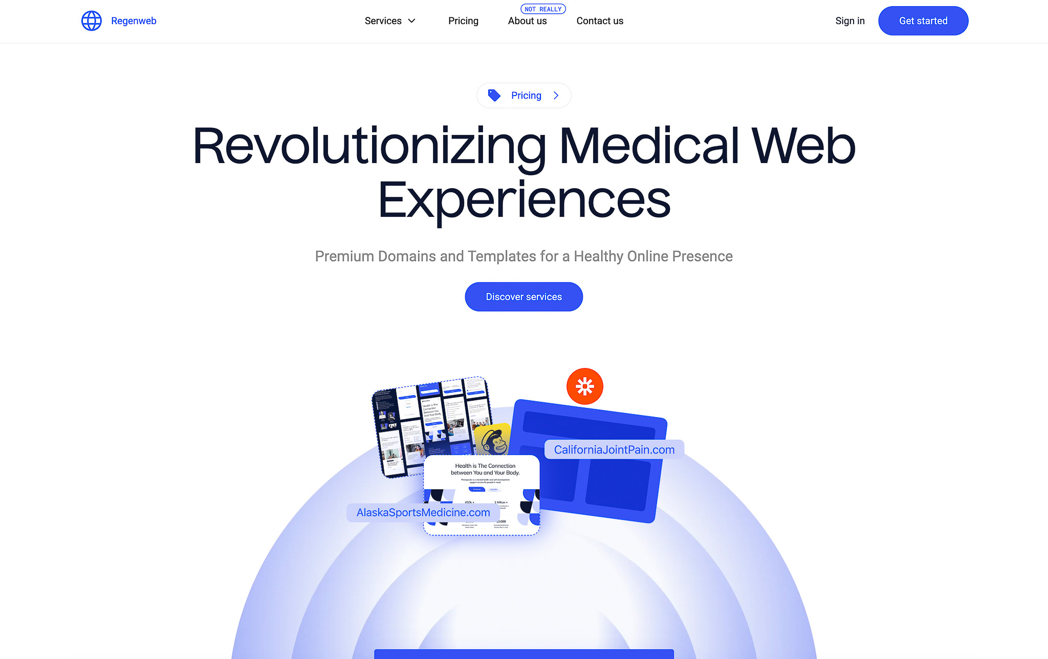 regenweb.com screenshot