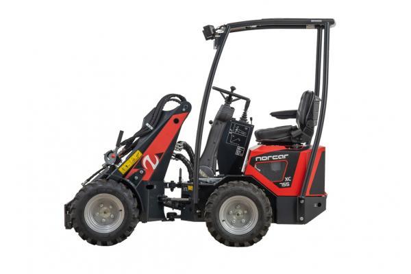 Norcar 755xc compacte kniklader bij Compact Meerts