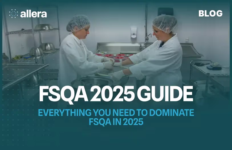 FSQA (Food Safety & Quality Assurance) 2025 Guide