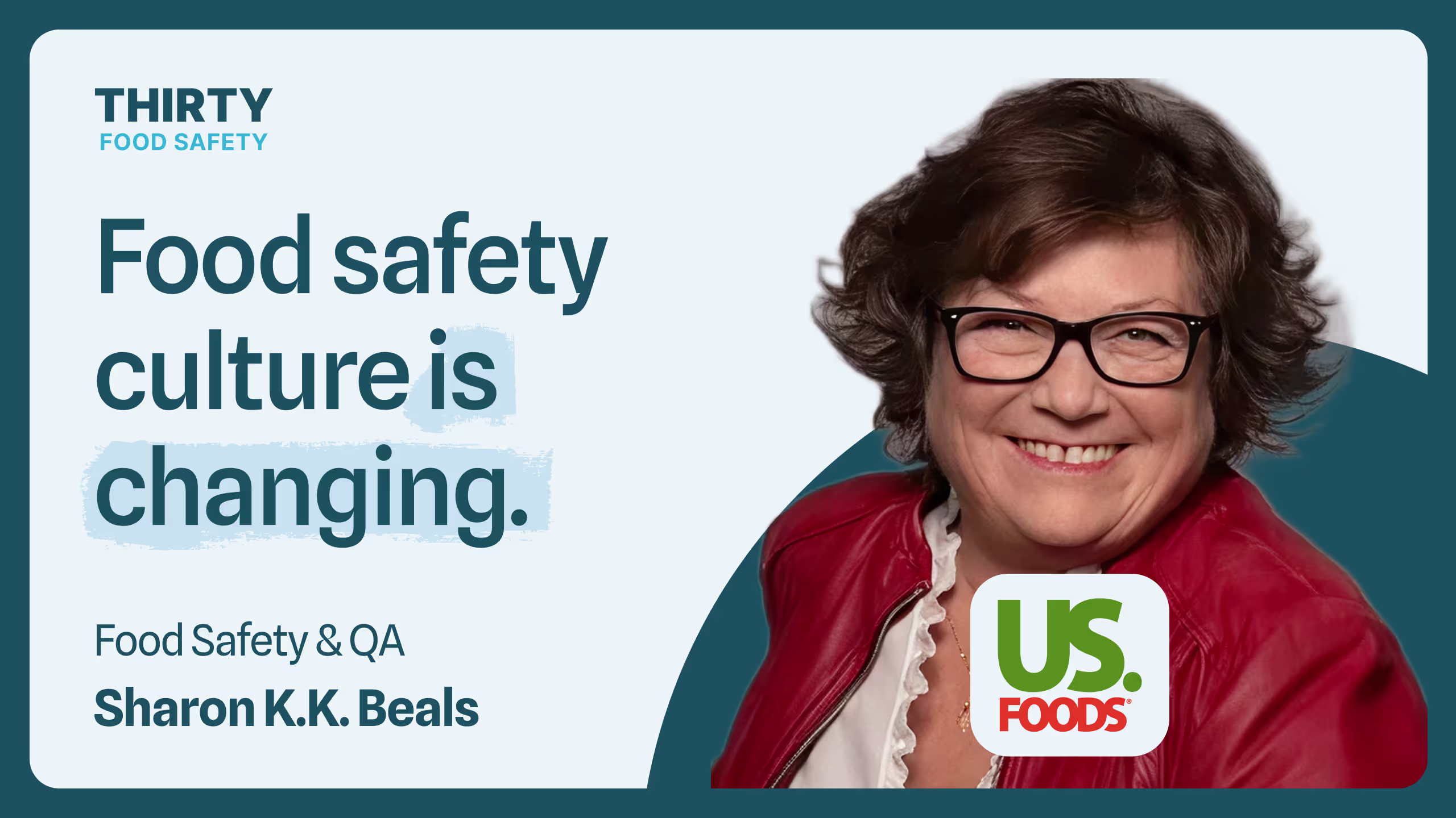 30 Food Safety with Sharon K. K. Beals 