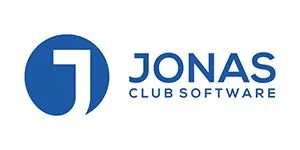 JONAS Club Software logo with stylized letter J in a blue circle.