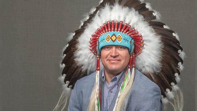 Chief Kenny Moccasin- Saulteaux First Nation