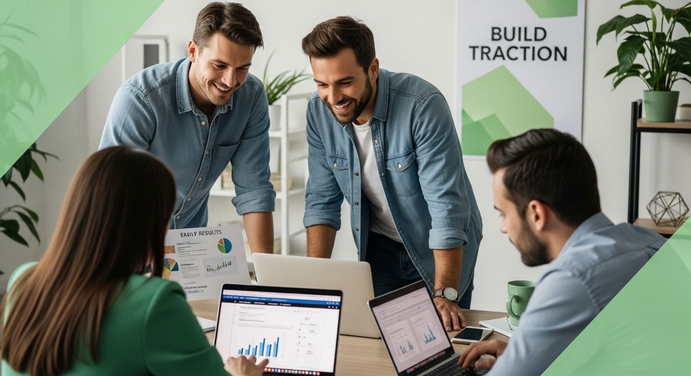 startup pitch traction team