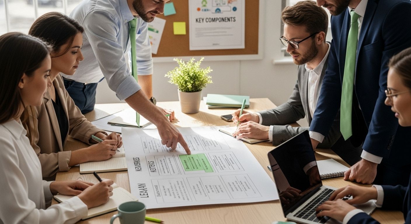 Lean Canvas business model discussion
