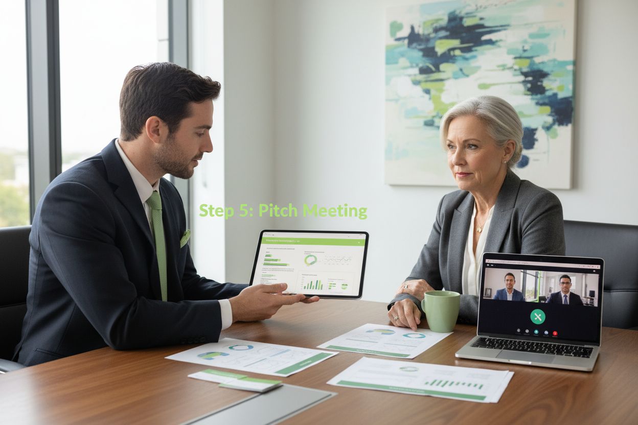 startup pitch meeting