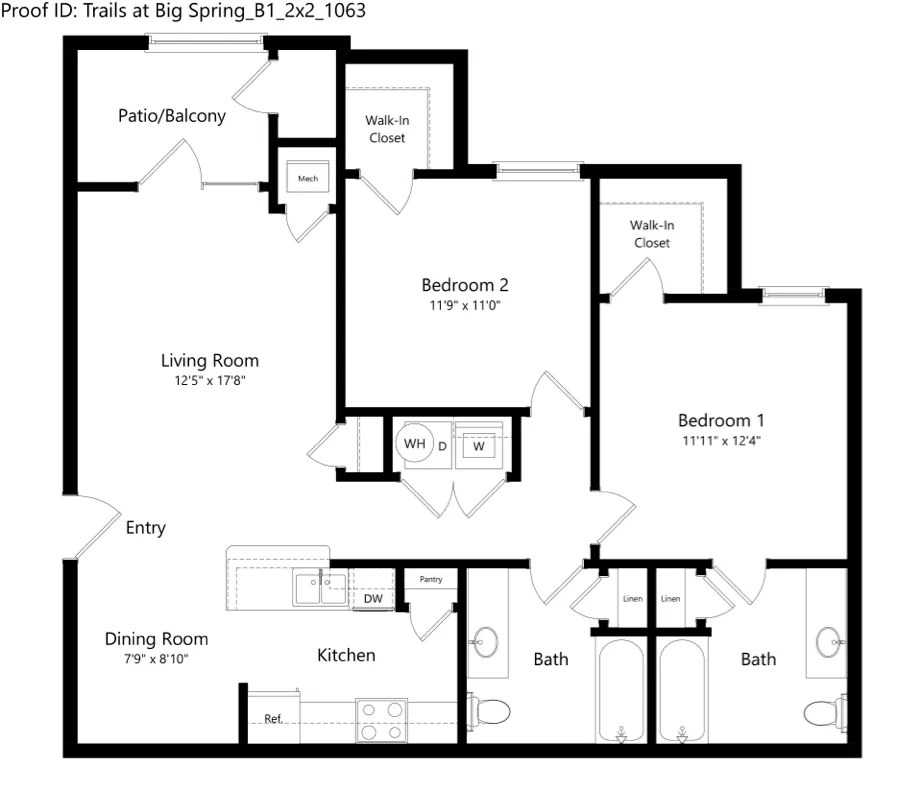 B1 layout