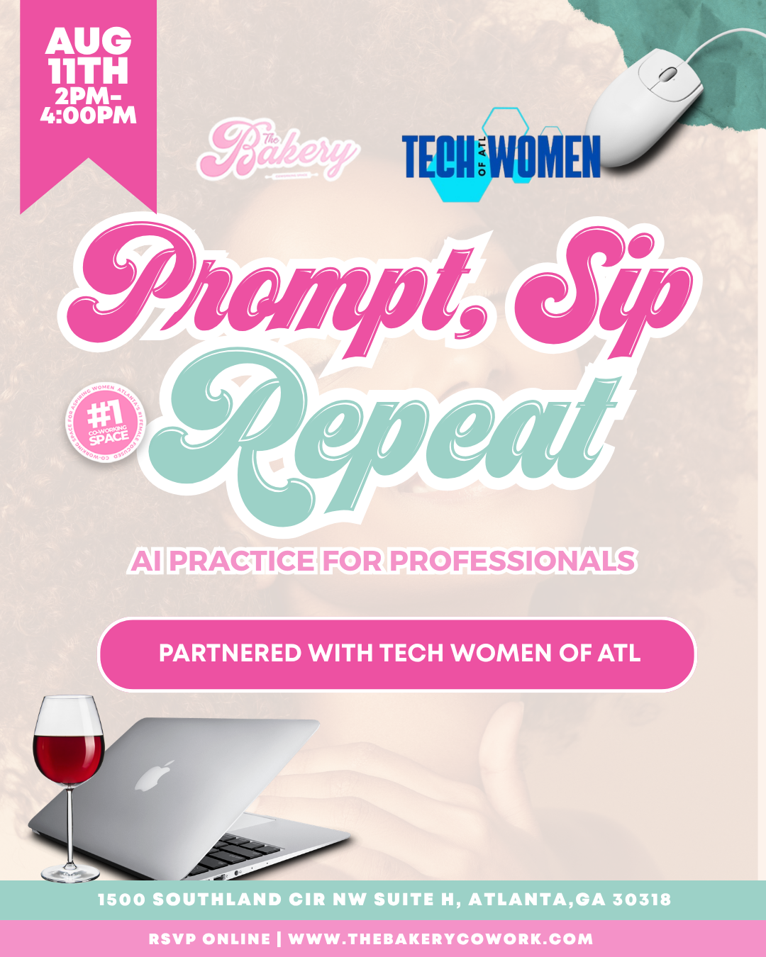 Flyer for ace the interview event