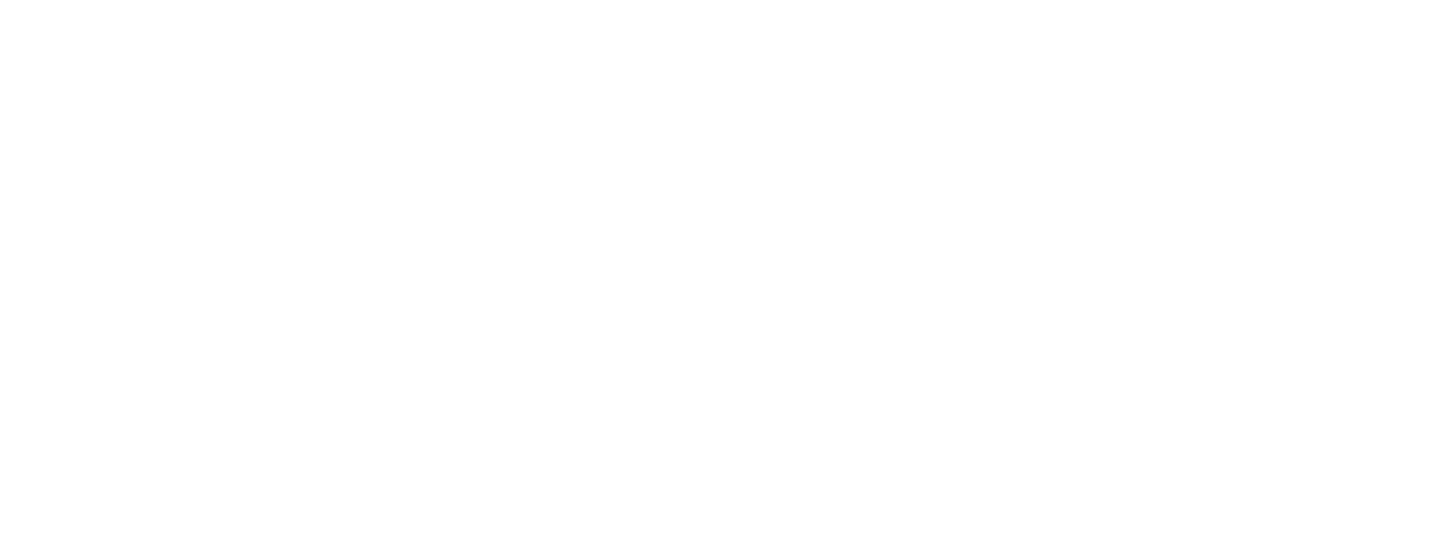 White outline of a wrench tool on a black background.