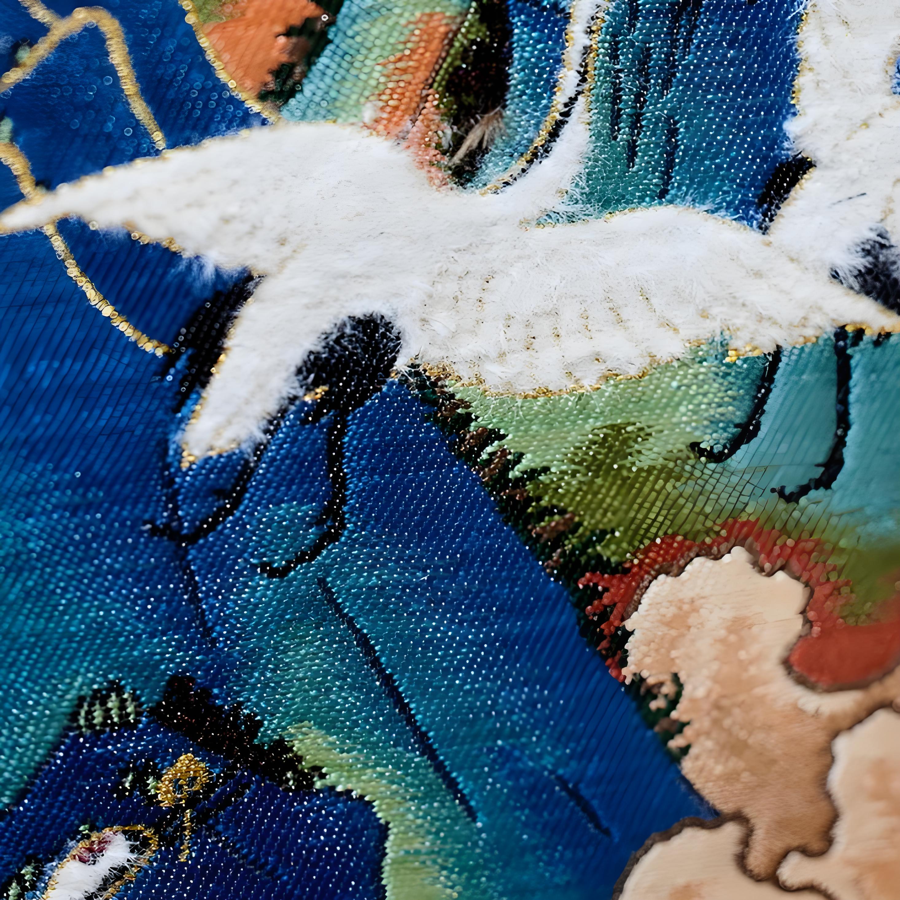 Threads of Eternity – A Flock Across Time