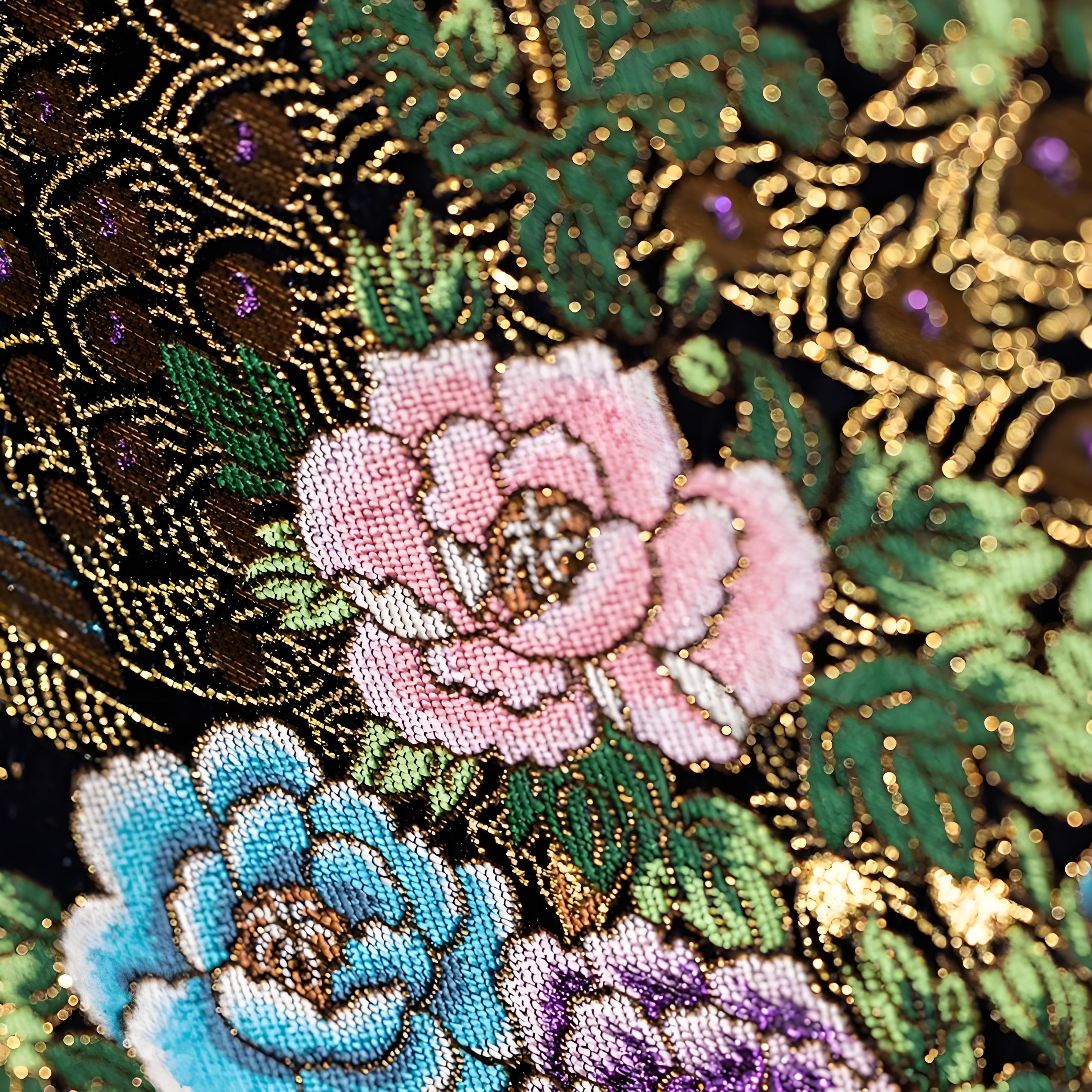 Imperial Menagerie Series: Peacock in Full Display