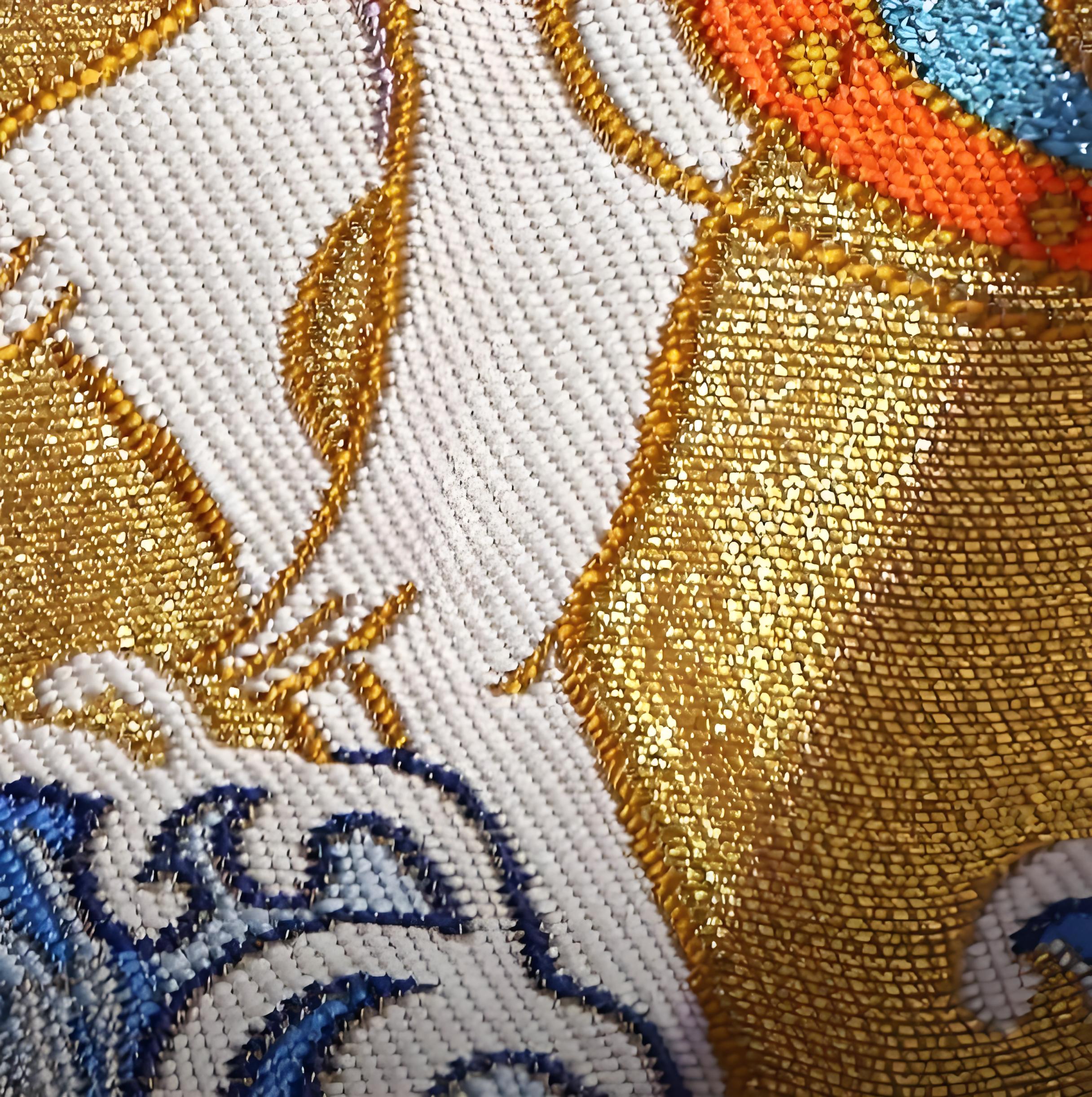 Gold-Wave Chasing Deer