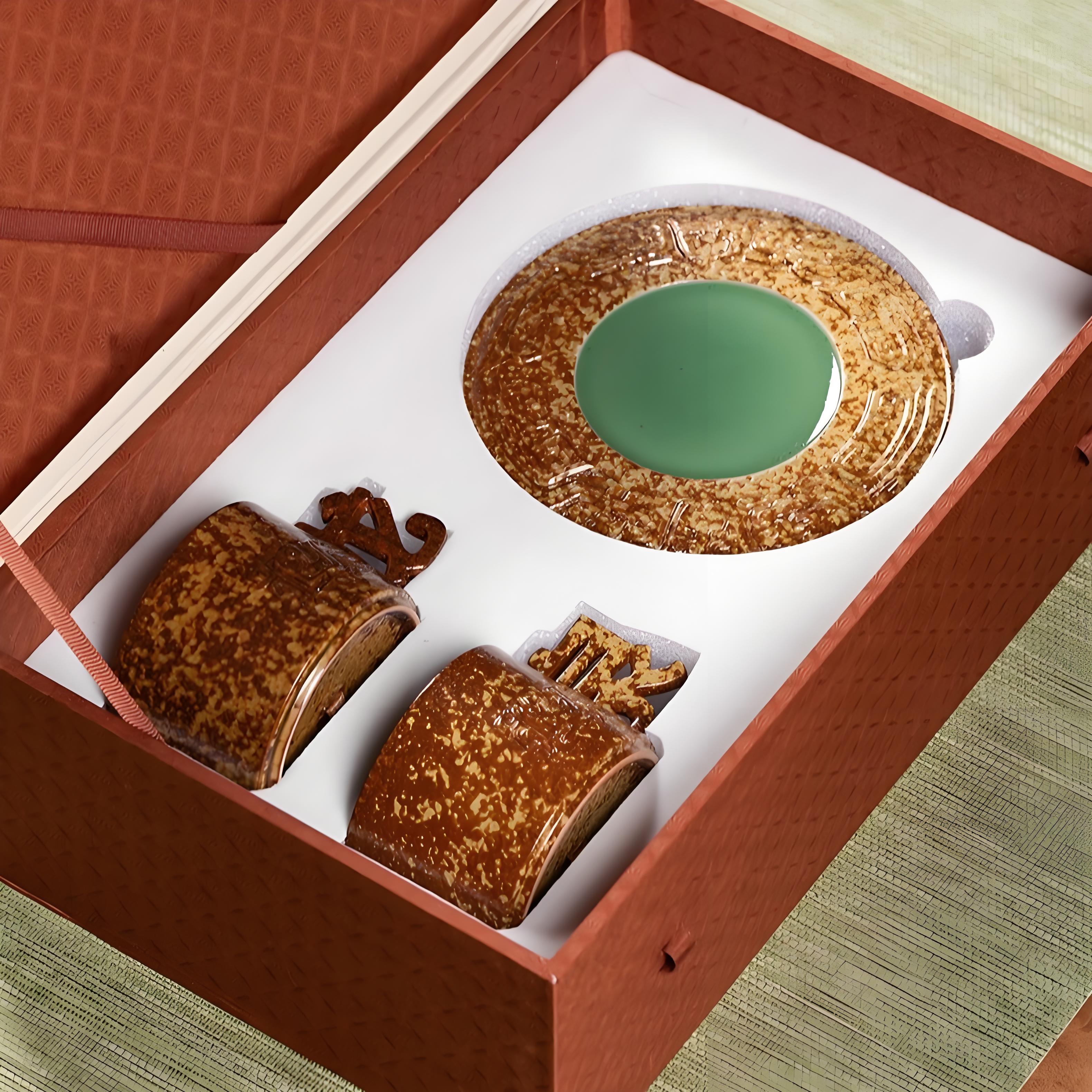 Two Cups Beneath the Celadon Sky