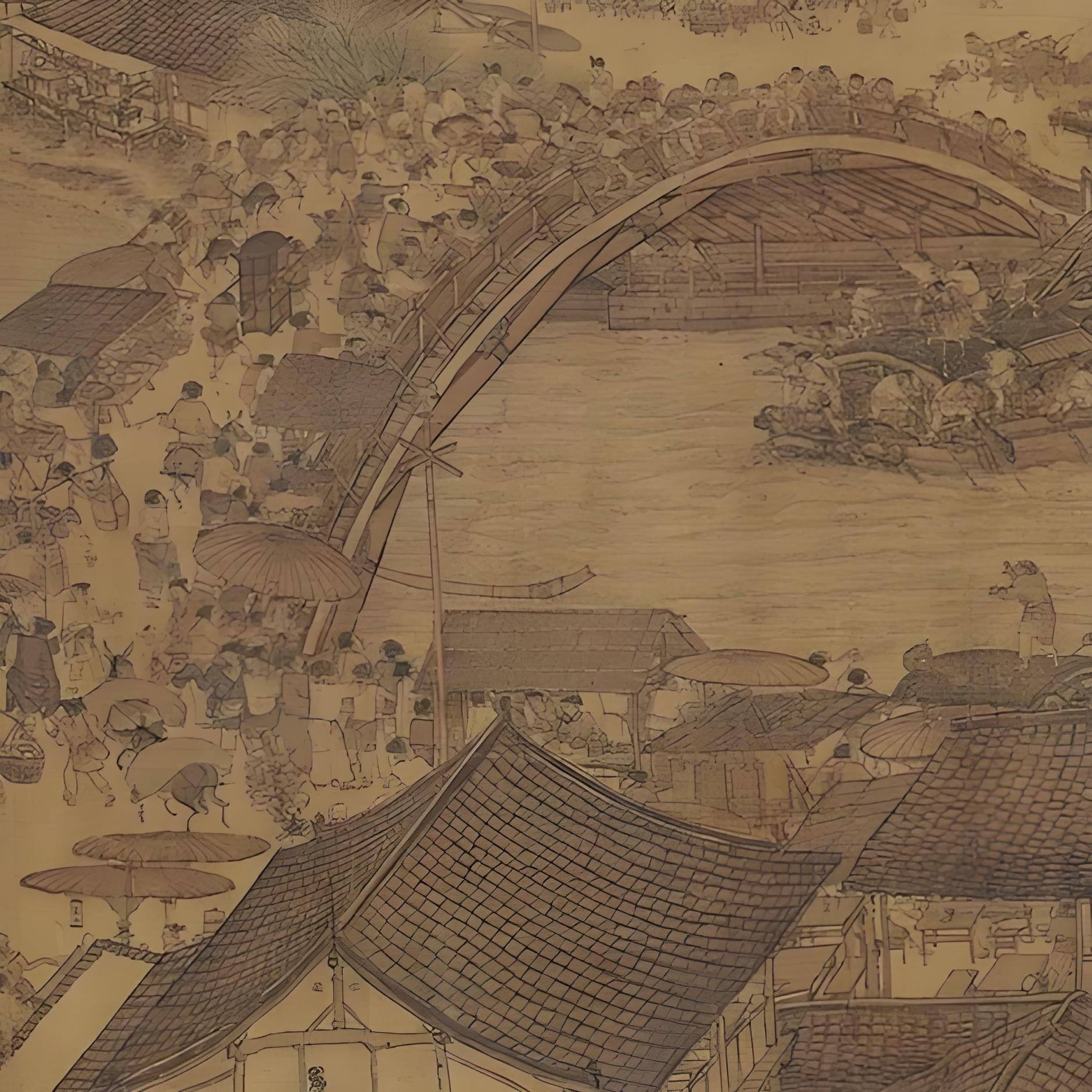 A Bridge Painted Before It Was Built