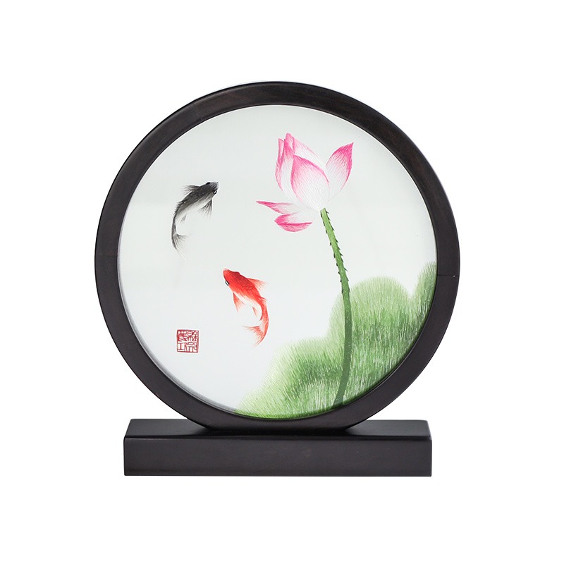 Lotus Silence | Koi of Abundance in Silk
