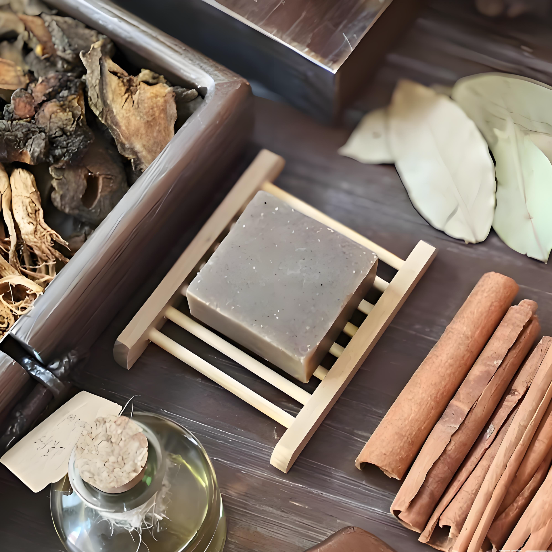 Nine Herbs Botanical Shampoo Bar (Cold Process)