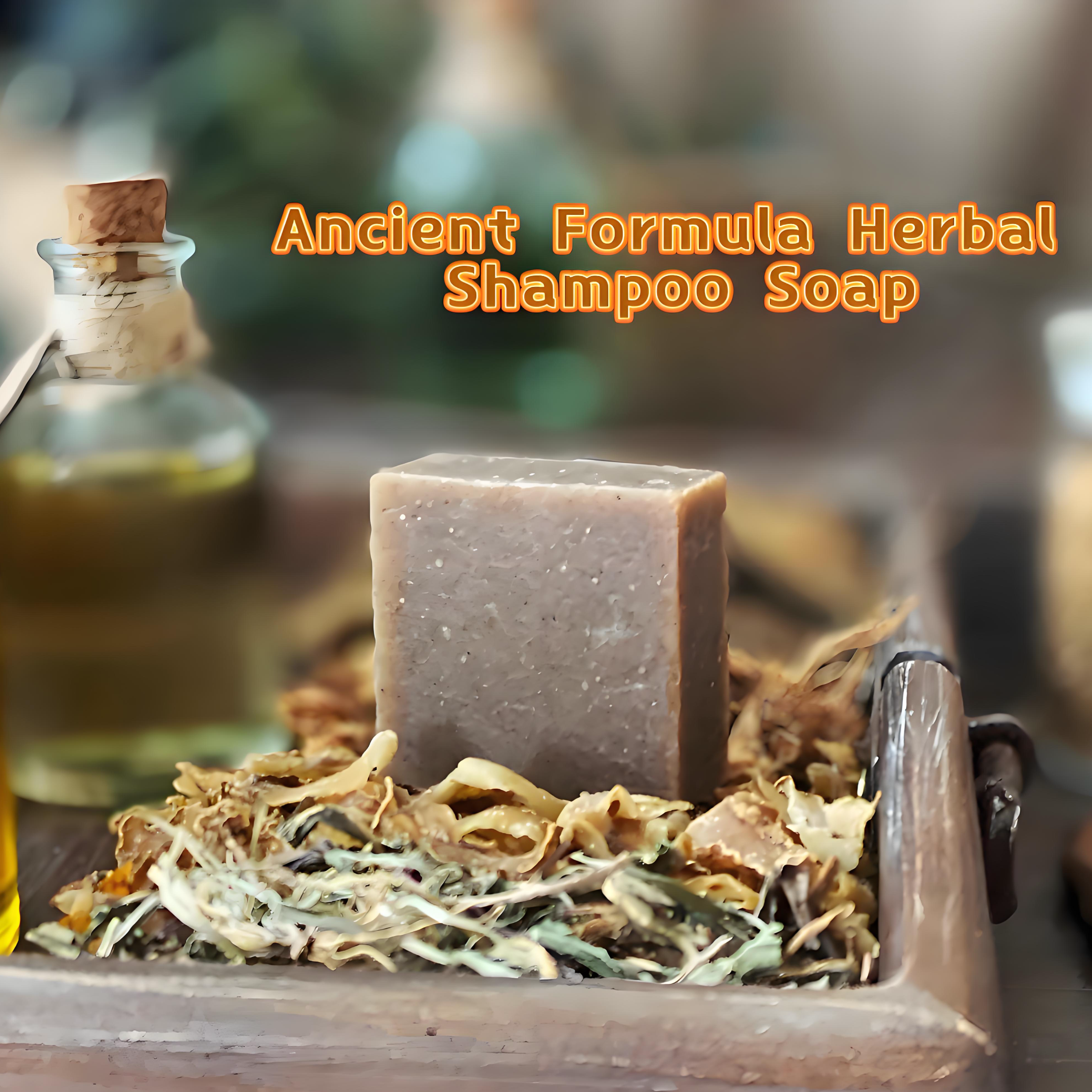 Nine Herbs Botanical Shampoo Bar (Cold Process)