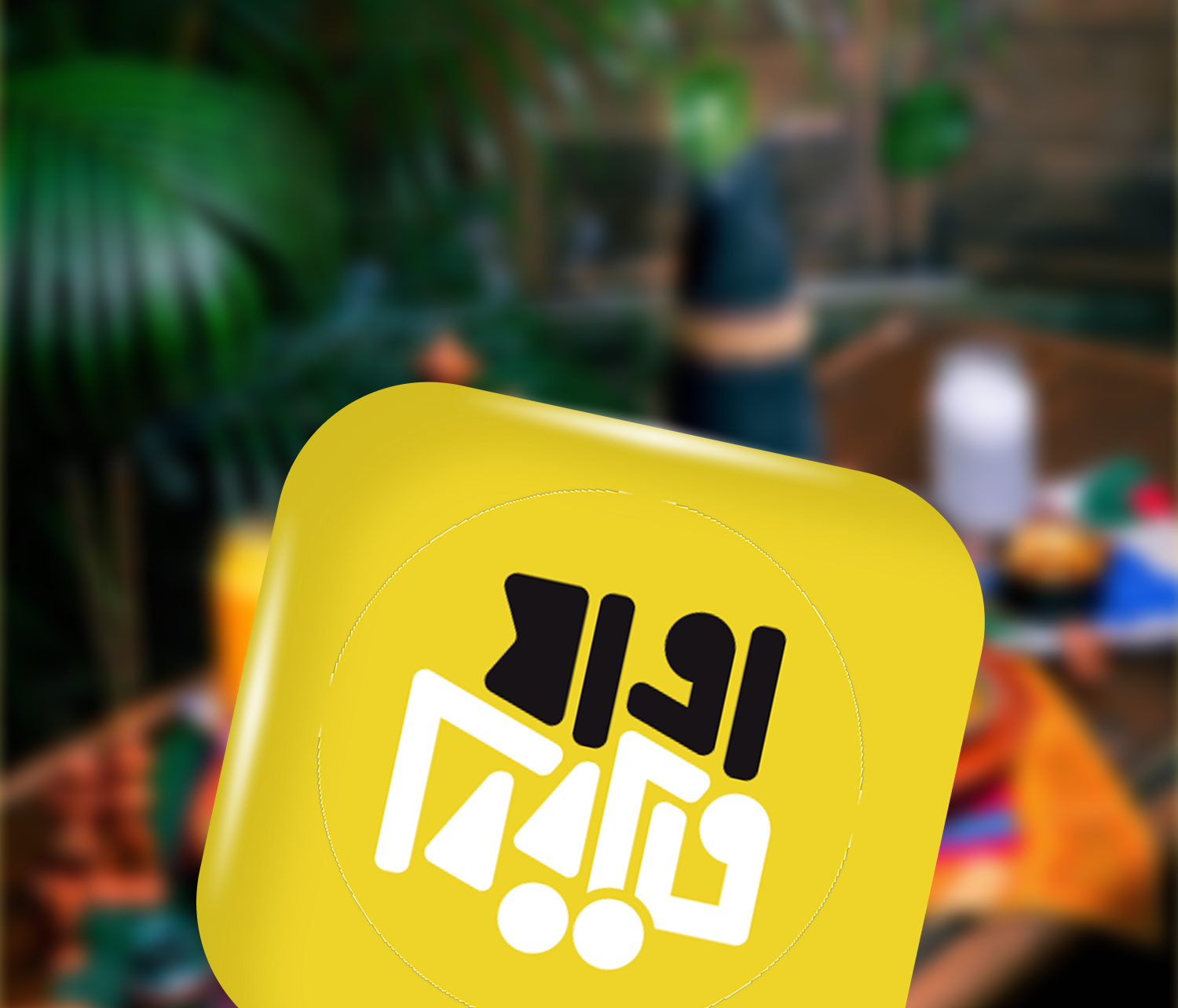 Three smartphone screens showing a food delivery app interface with greeting, order progress, menu items, detailed view of spaghetti Italiano dish, and an order arrival notification.