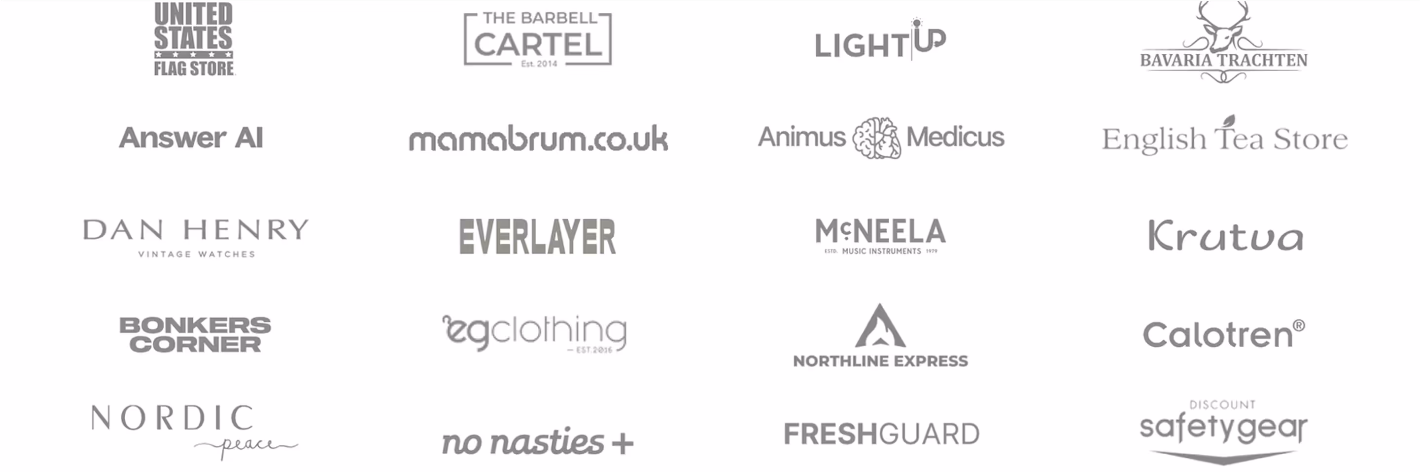 Brands Logo Strip