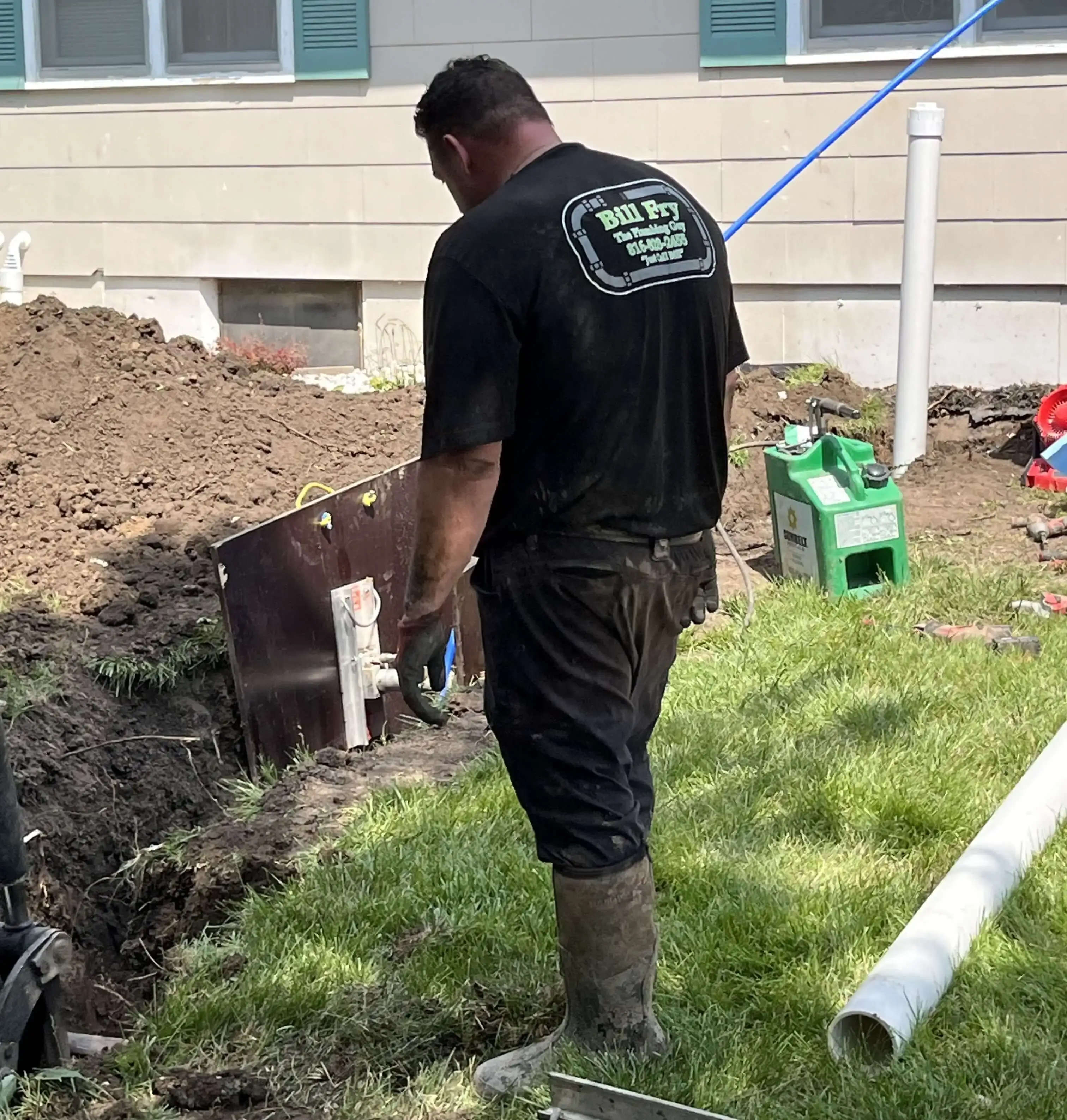 plumber from bill fry the plumbing guy