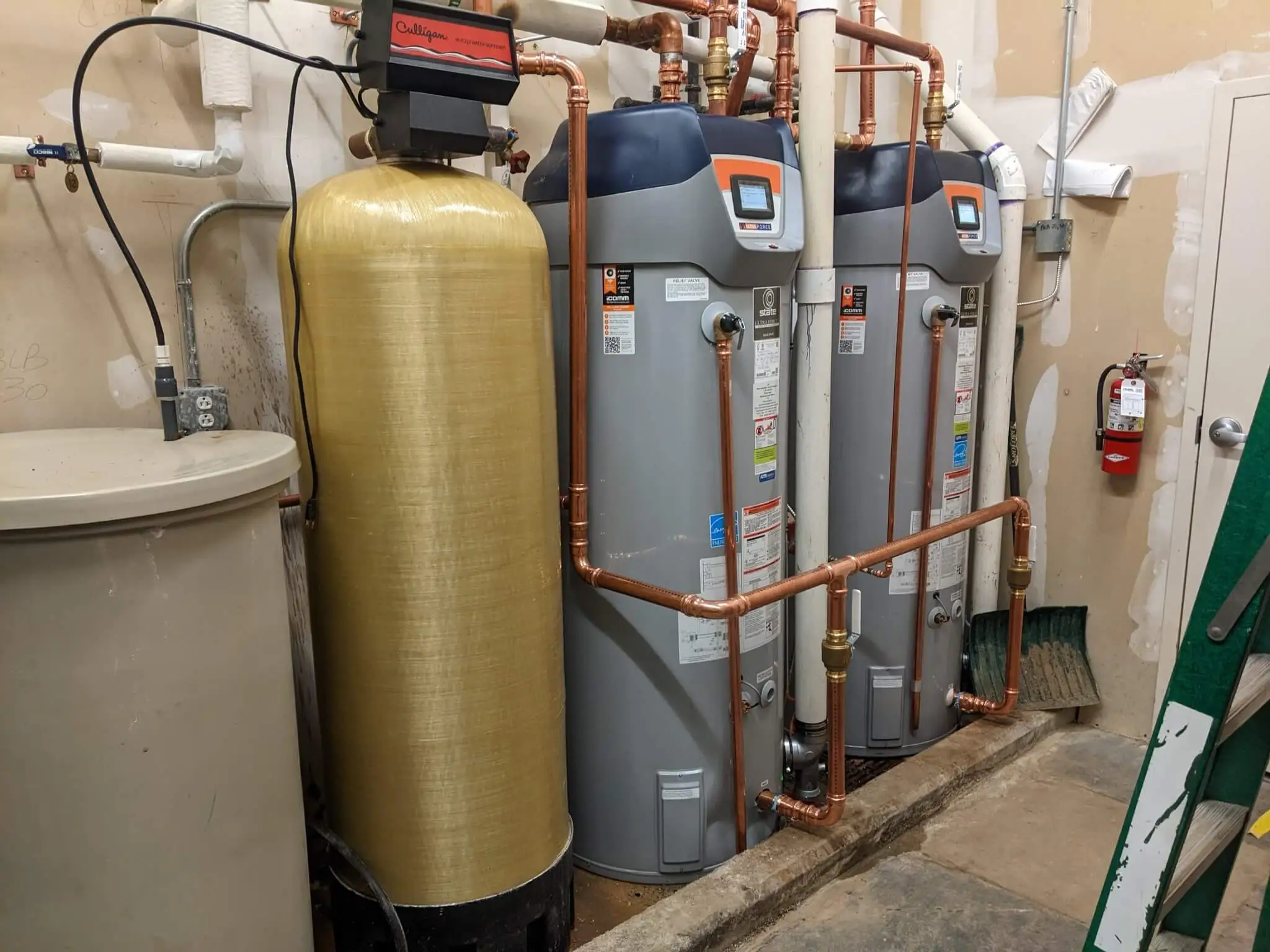 water heaters in house
