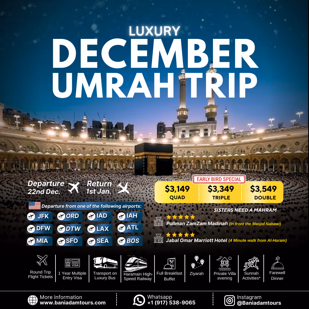 December Umrah Package