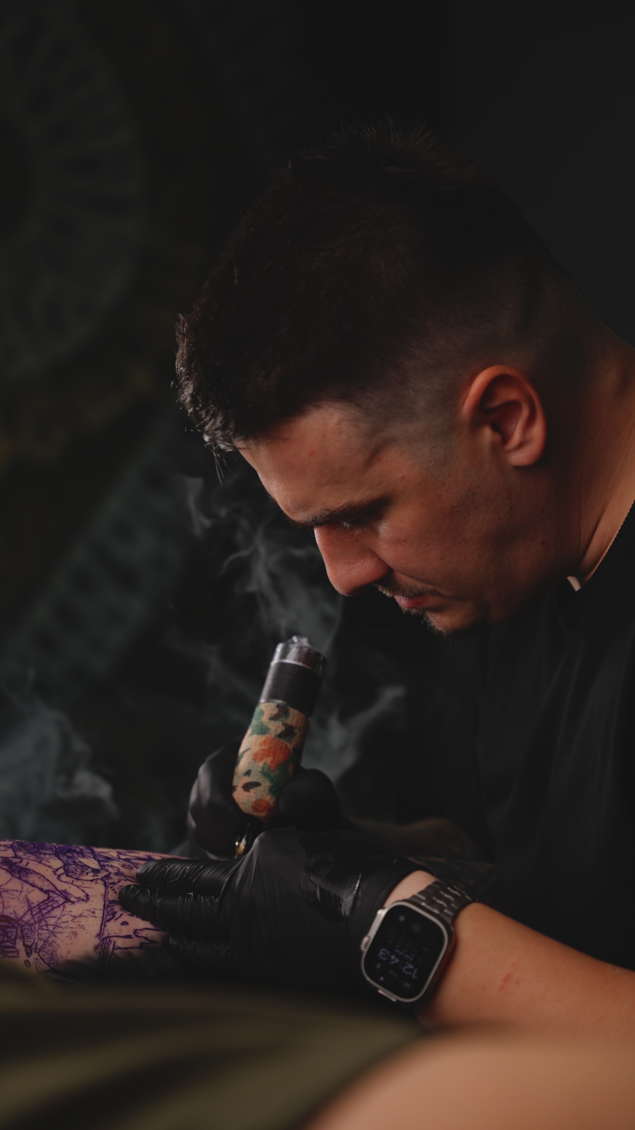 Tatuaż realistyczny - usługa Fahrenheit Studio Rzeszów