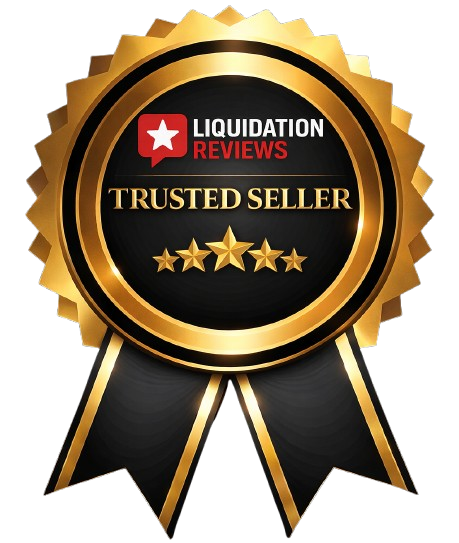 liquidation reviews trusted seller badge