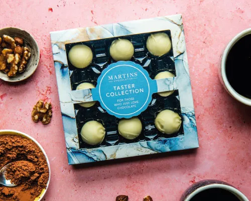 Meridian Chocolate box packaging