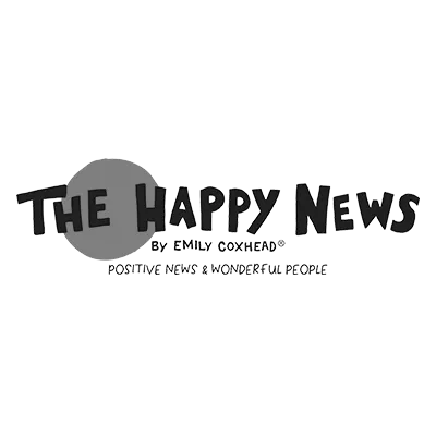 The happy news logo