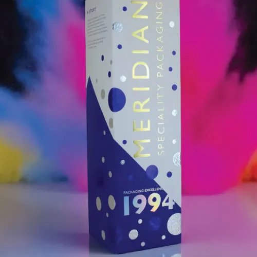 Meridian Packaging - Meridian 1994 bottle box