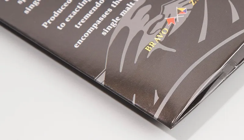 Meridian packaging -Finish  - UV Coating