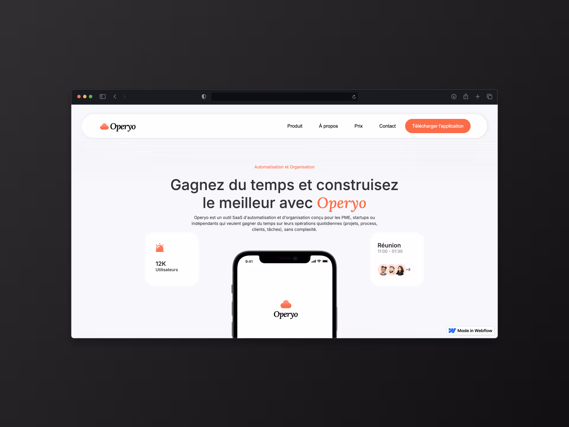 Operyo - Solution Saas