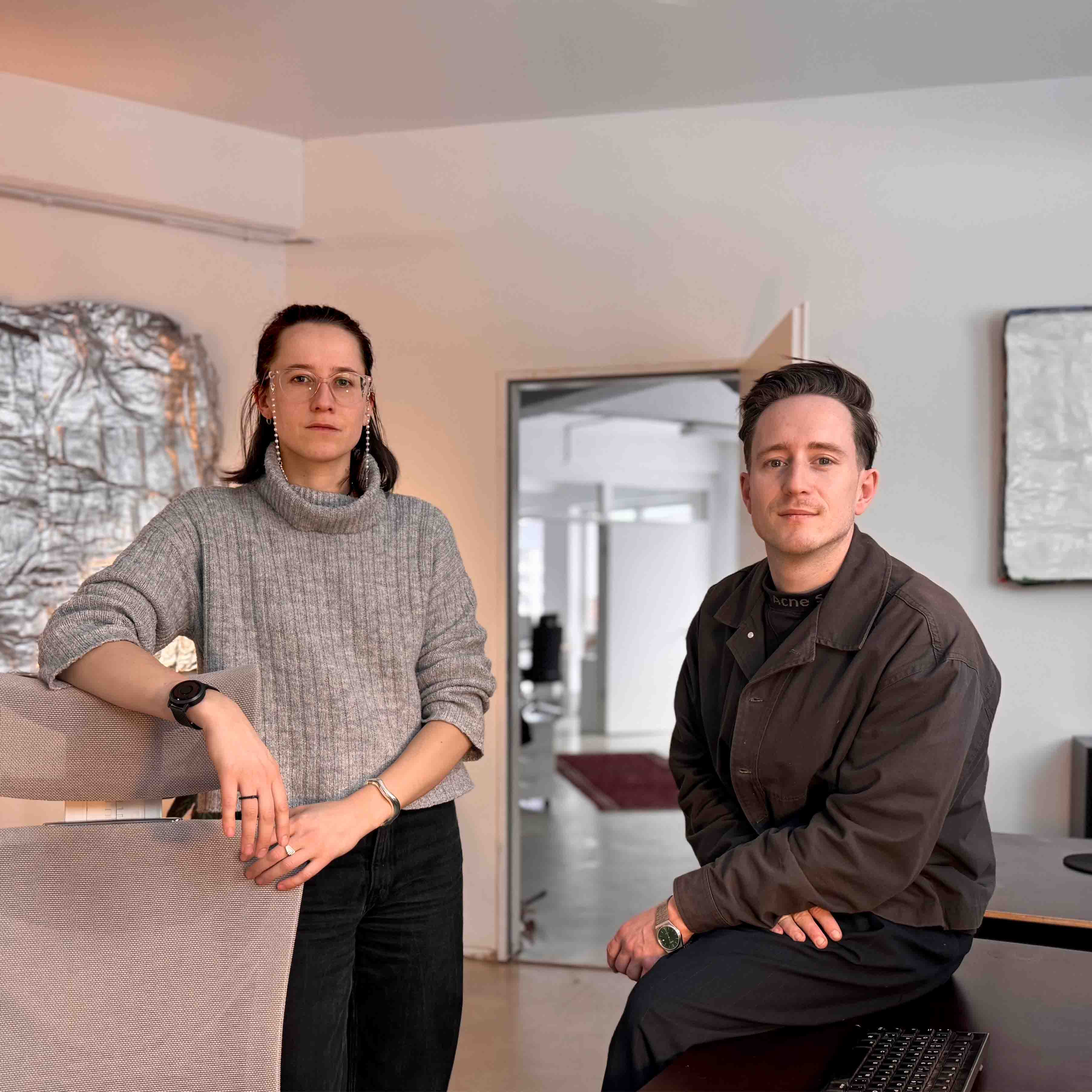 office Shot_studio morfin, mit marcel mentzel und Viviane Rath