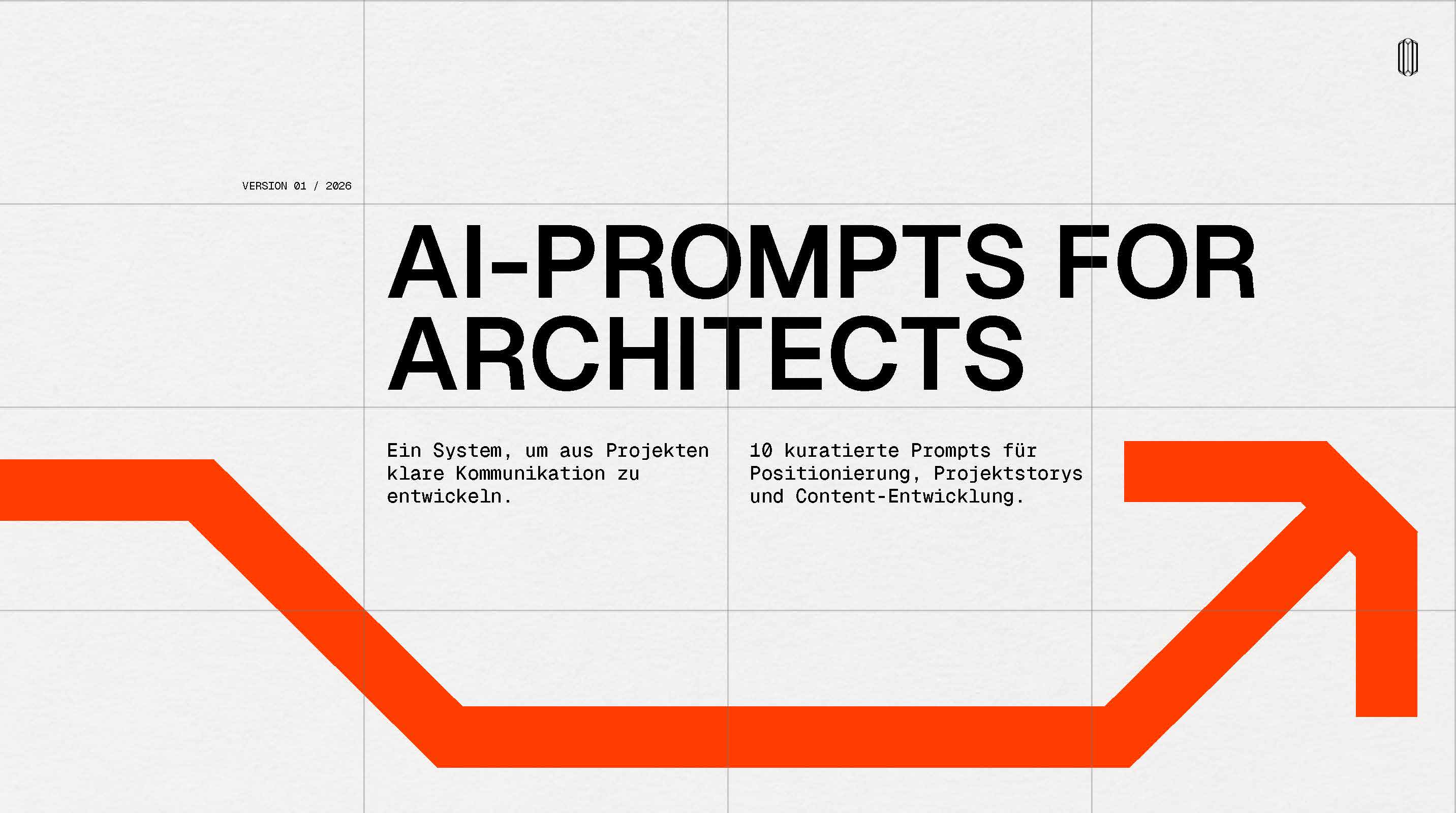 Auszug aus dem Dokument „31 Instagram Hacks for Architects“ mit strategischen Tipps zur Social-Media-Kommunikation für Architekturbüros.
