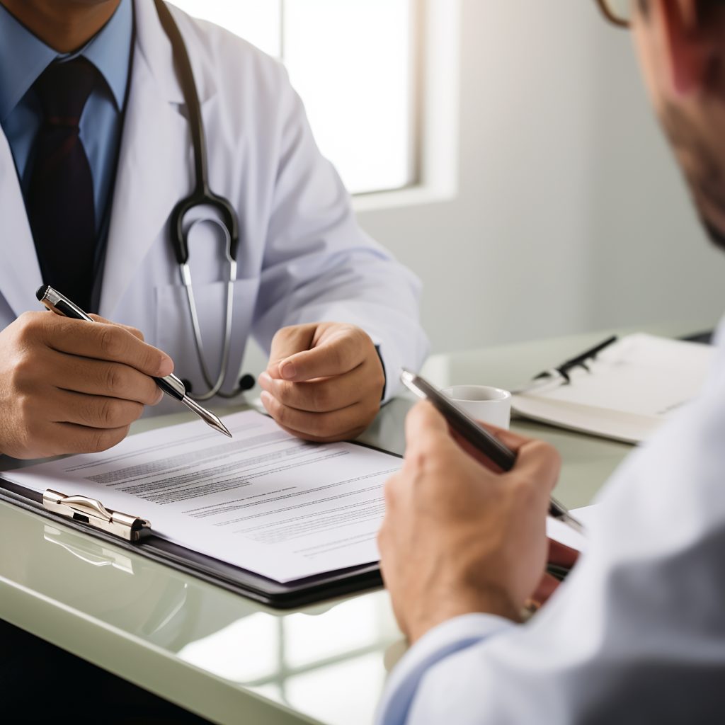 Primer: Delavec v proizvodnji, ki je izpostavljen kemikalijam in hrupu, opravi predhodni EKG, spirometrijo, audiometrijo in serijo krvnih testov. Obdobni pregledi se izvajajo na 1-letni osnovi.