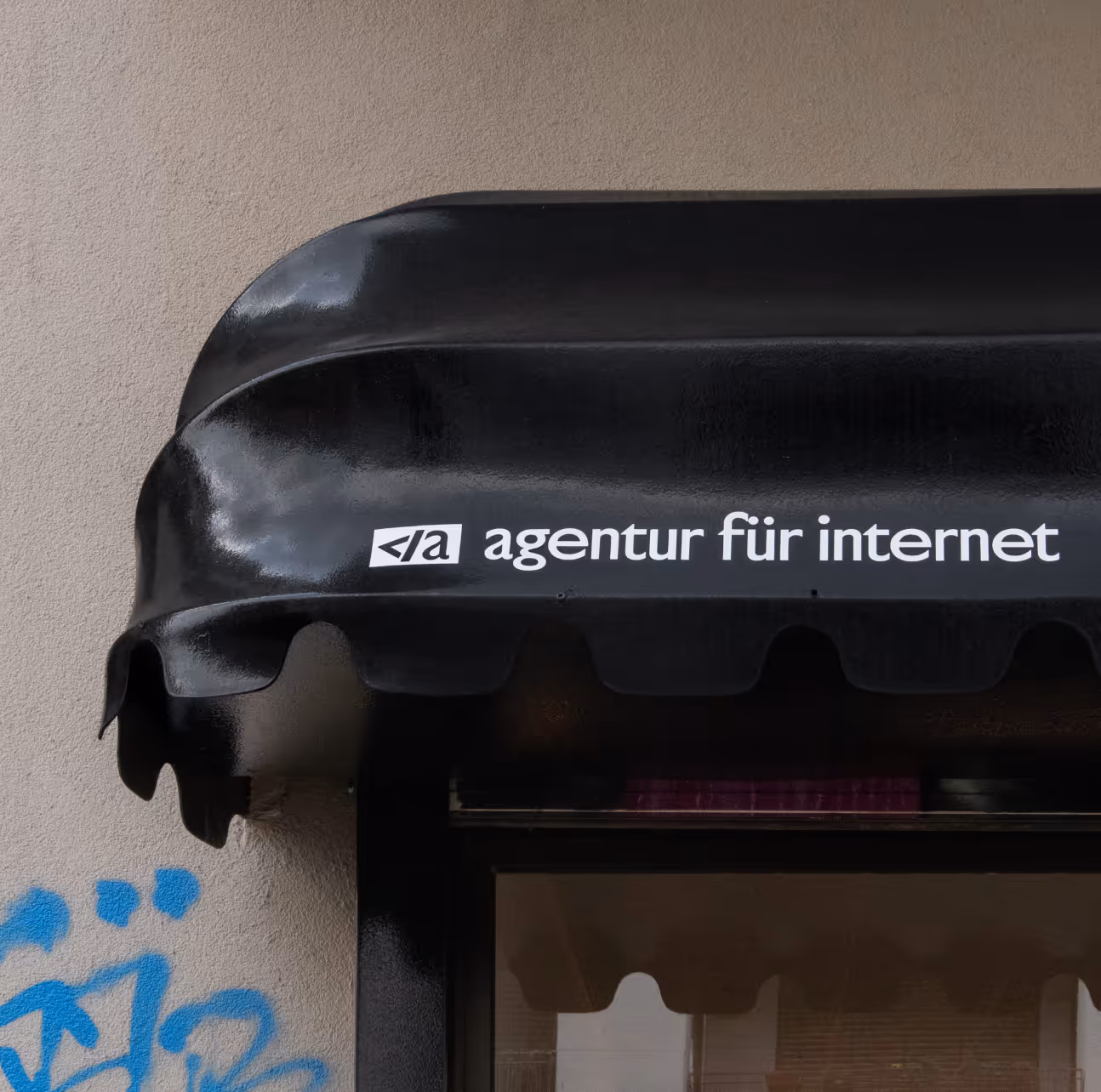 Office sign Agentur für Internet