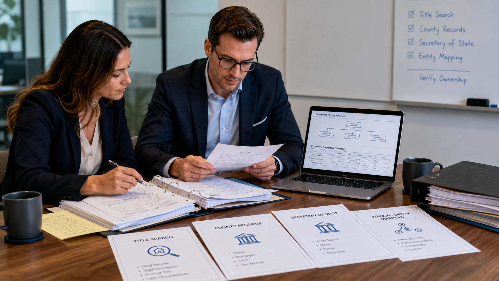 Using a Traditional Commercial Real Estate Ownership Verification Method