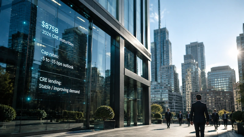 CRE market news concept