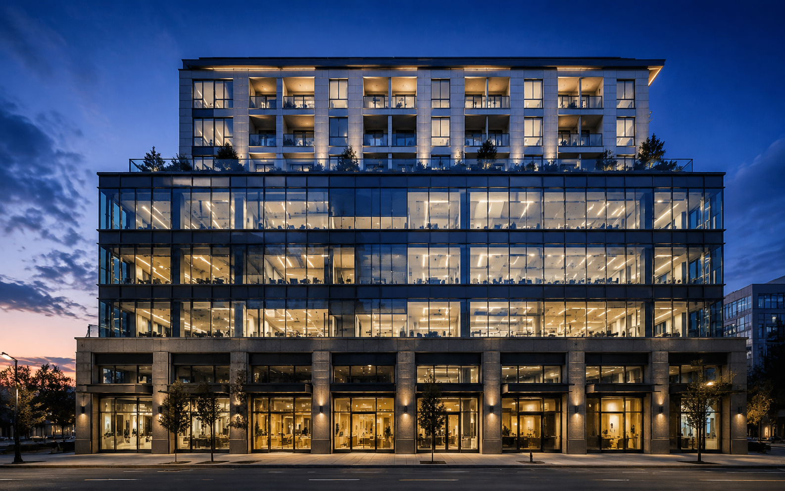 the idea of commercial real estate deal structures or stack
