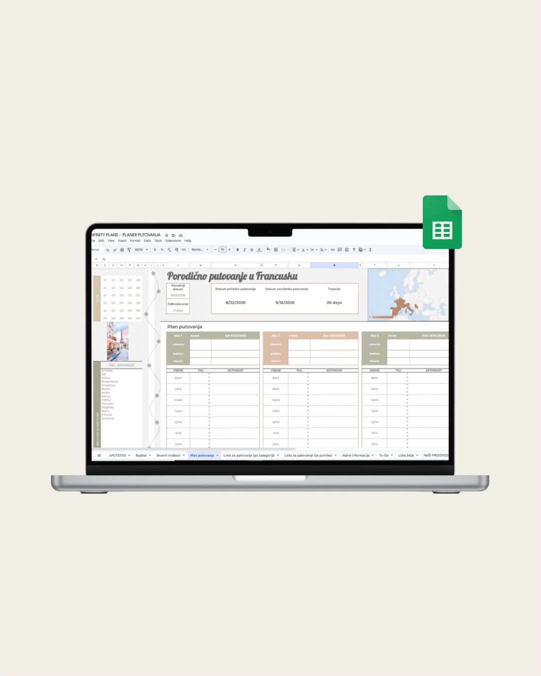 Digitalni Planer Putovanja