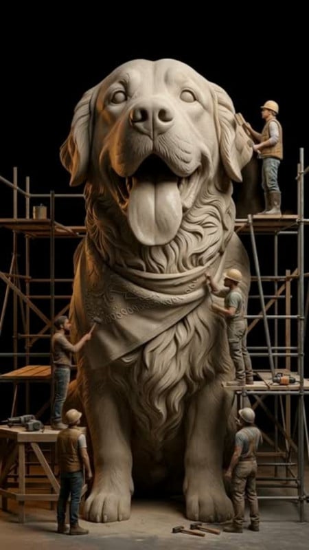 Sculpted